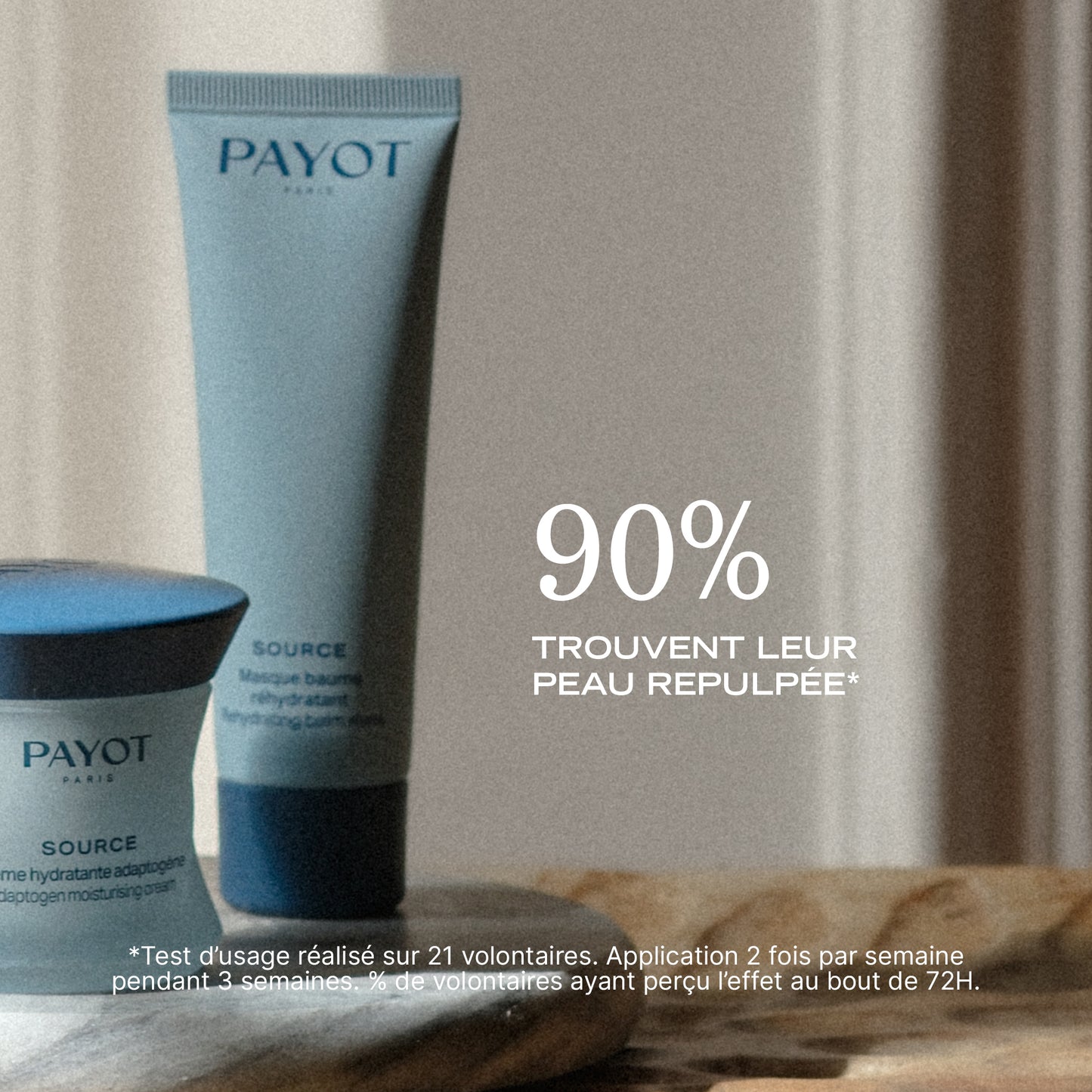 Masque baume réhydratant